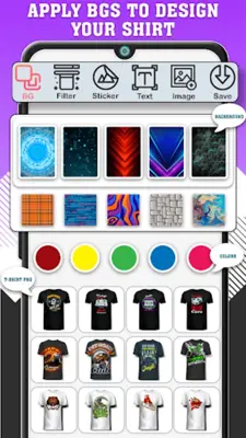 T Shirt Design-Custom T Shirts android App screenshot 1